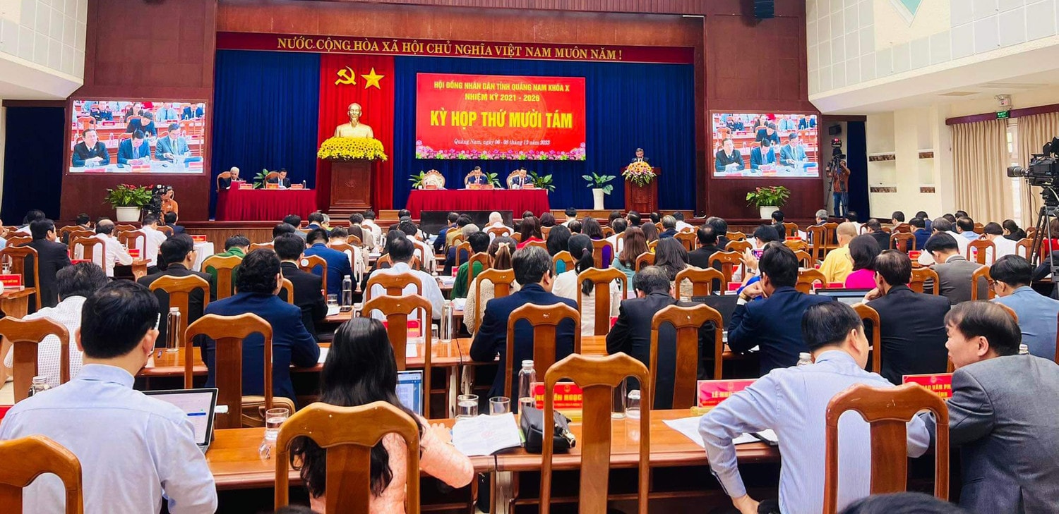 Phó Chủ tịch Quốc hội Nguyễn Đức Hải dự khai mạc Kỳ họp thứ 18 HĐND tỉnh Quảng Nam -0