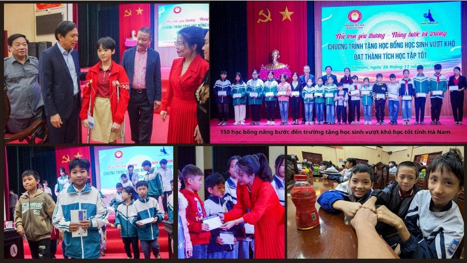 Tân Hiệp Phát nỗ lực giúp học sinh nghèo vượt khó -0