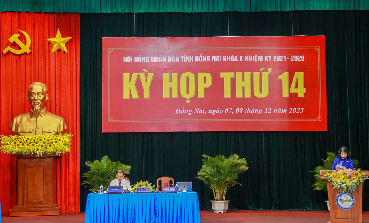 Đồng Nai: Khai mạc Kỳ họp thứ 14, HĐND tỉnh khoá X nhiệm kỳ 2021-2026
