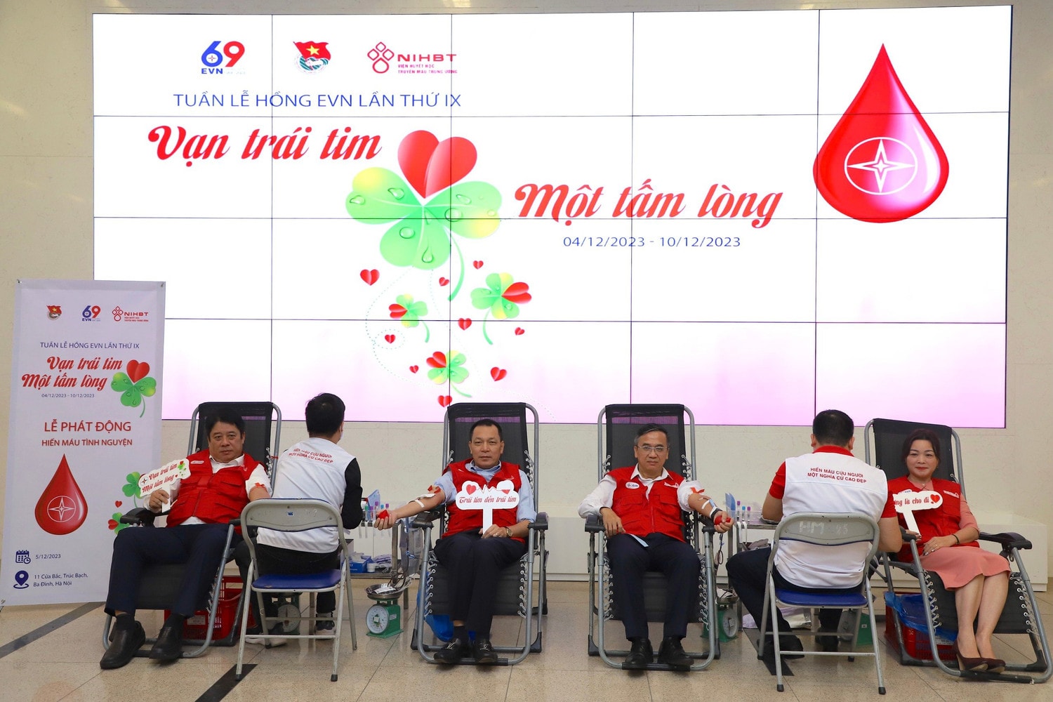 EVN triển khai chương trình hiến máu tình nguyện – Tuân lễ “Hồng” EVN lần thứ IX -0