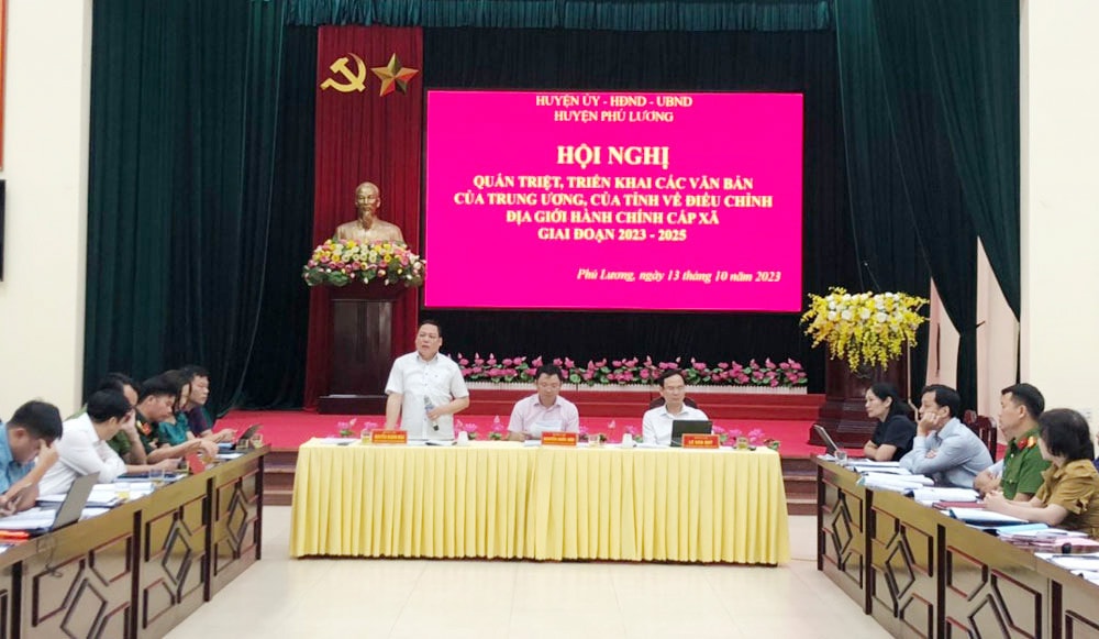Thái Nguyên: Đẩy mạnh việc sắp xếp đơn vị hành chính cấp xã giai đoạn 2023 - 2025 -0