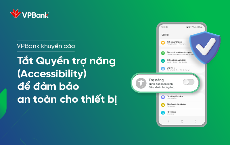 VPBank cảnh báo thủ đoạn lừa đảo, chiếm đoạt quyền điều khiển điện thoại Android -0