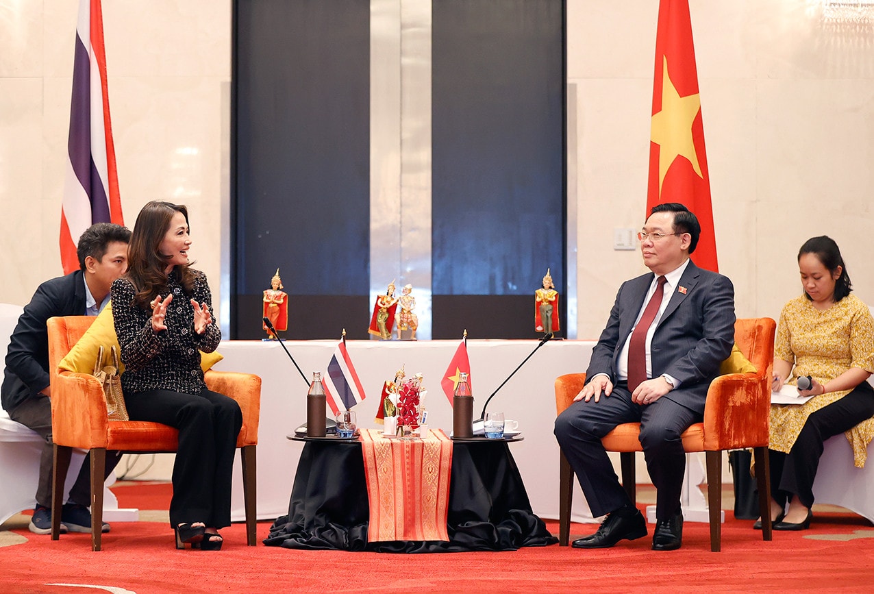 Chủ tịch Quốc hội Vương Đình Huệ: Phấn đấu đạt kim ngạch thương mại hai chiều cao hơn nữa, tương xứng với quan hệ tốt đẹp Việt Nam - Thái Lan -0