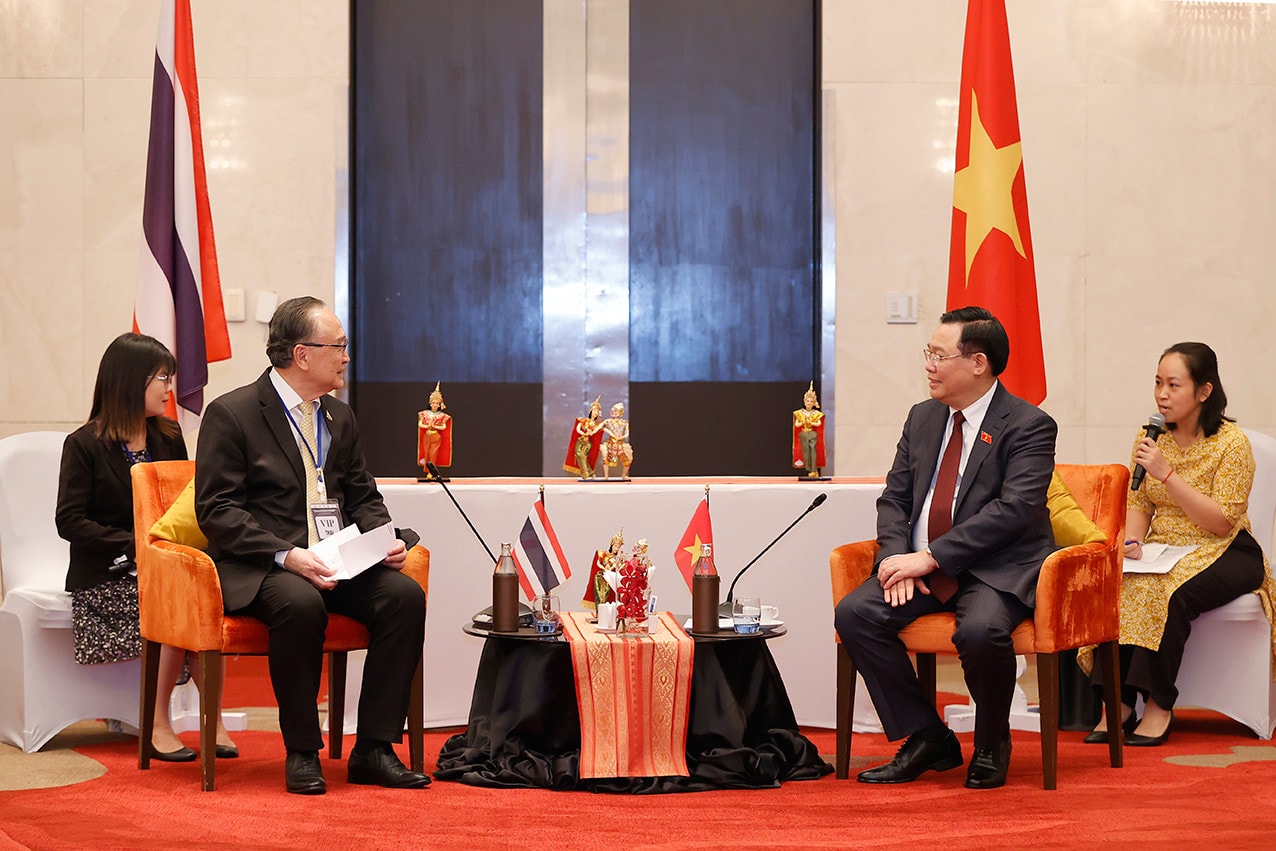 Chủ tịch Quốc hội Vương Đình Huệ: Phấn đấu đạt kim ngạch thương mại hai chiều cao hơn nữa, tương xứng với quan hệ tốt đẹp Việt Nam - Thái Lan -0