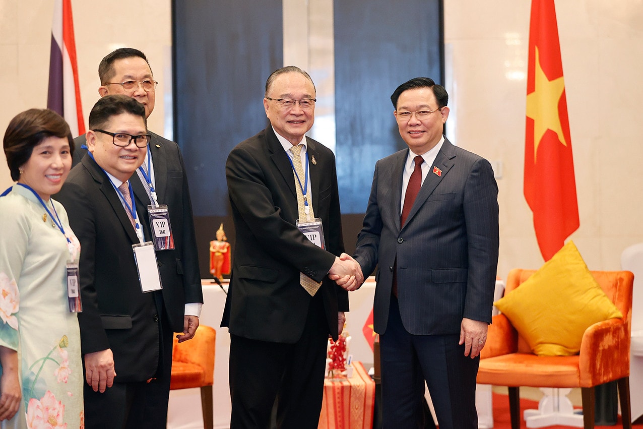 Chủ tịch Quốc hội Vương Đình Huệ: Phấn đấu đạt kim ngạch thương mại hai chiều cao hơn nữa, tương xứng với quan hệ tốt đẹp Việt Nam - Thái Lan -0