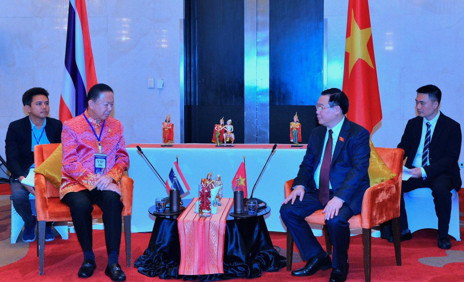 Chủ tịch Quốc hội Vương Đình Huệ: Phấn đấu đạt kim ngạch thương mại hai chiều cao hơn nữa, tương xứng với quan hệ tốt đẹp Việt Nam - Thái Lan -0