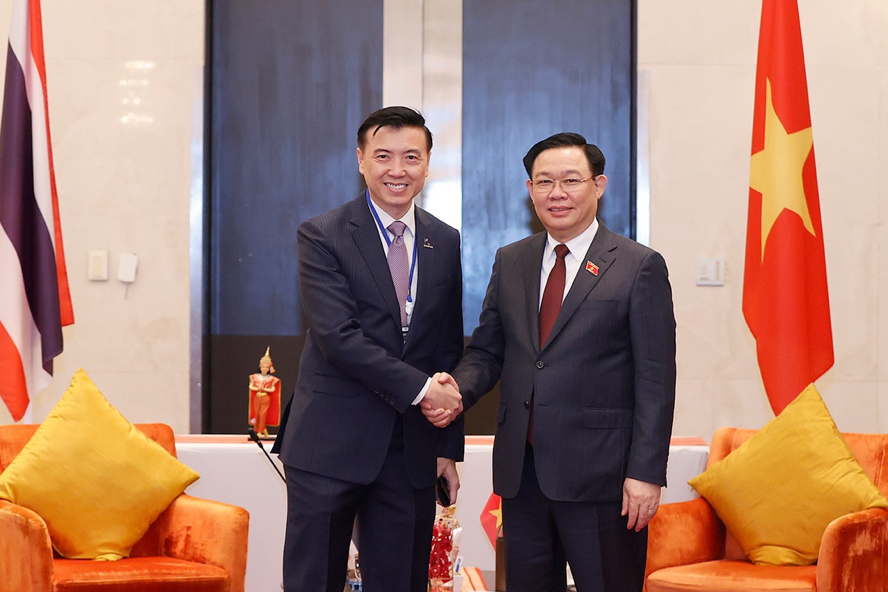 Chủ tịch Quốc hội Vương Đình Huệ: Phấn đấu đạt kim ngạch thương mại hai chiều cao hơn nữa, tương xứng với quan hệ tốt đẹp Việt Nam - Thái Lan -0