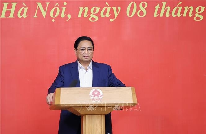 Thủ tướng Phạm Minh Chính chủ trì phiên họp Tiểu ban Kinh tế - Xã hội Đại hội XIV -2