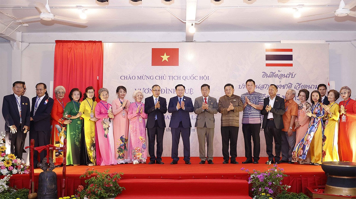 Chủ tịch Quốc hội Vương Đình Huệ dự Lễ khai trương Phố Việt Nam tại Udon Thani, Thái Lan -6