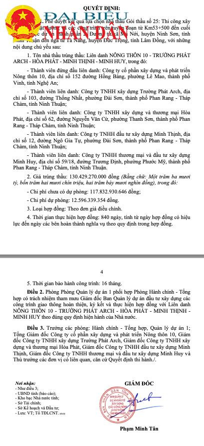 Bất thường Doanh nghiệp nợ thuế hàng tỷ đồng những vẫn trúng các gói thầu đầu tư công có tỷ lệ tiết kiệm ngân sách 
