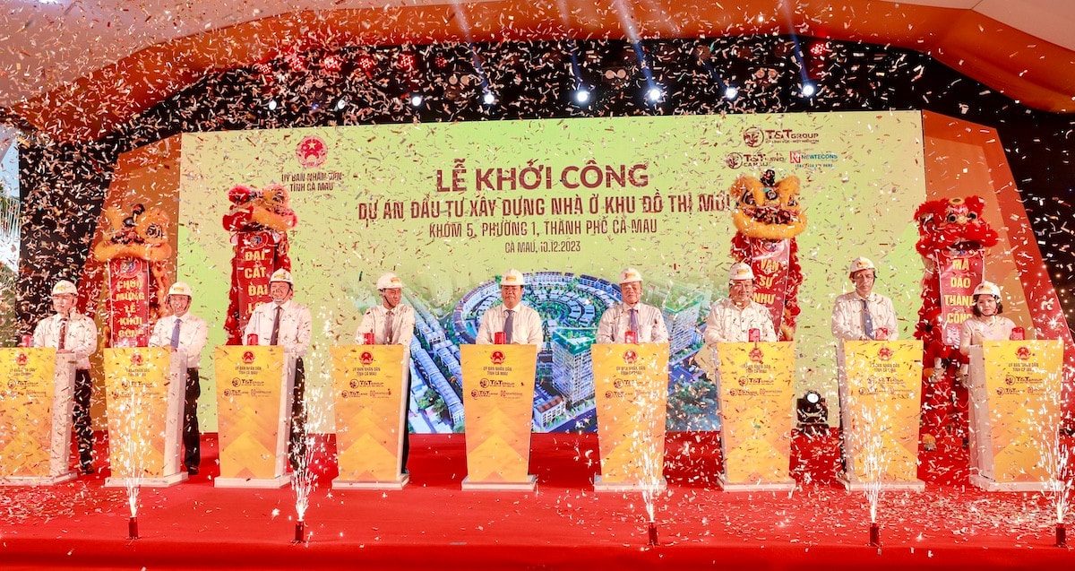 T&T Group khởi công dự án đô thị hơn 1.000 tỷ đồng tại Cà Mau -0