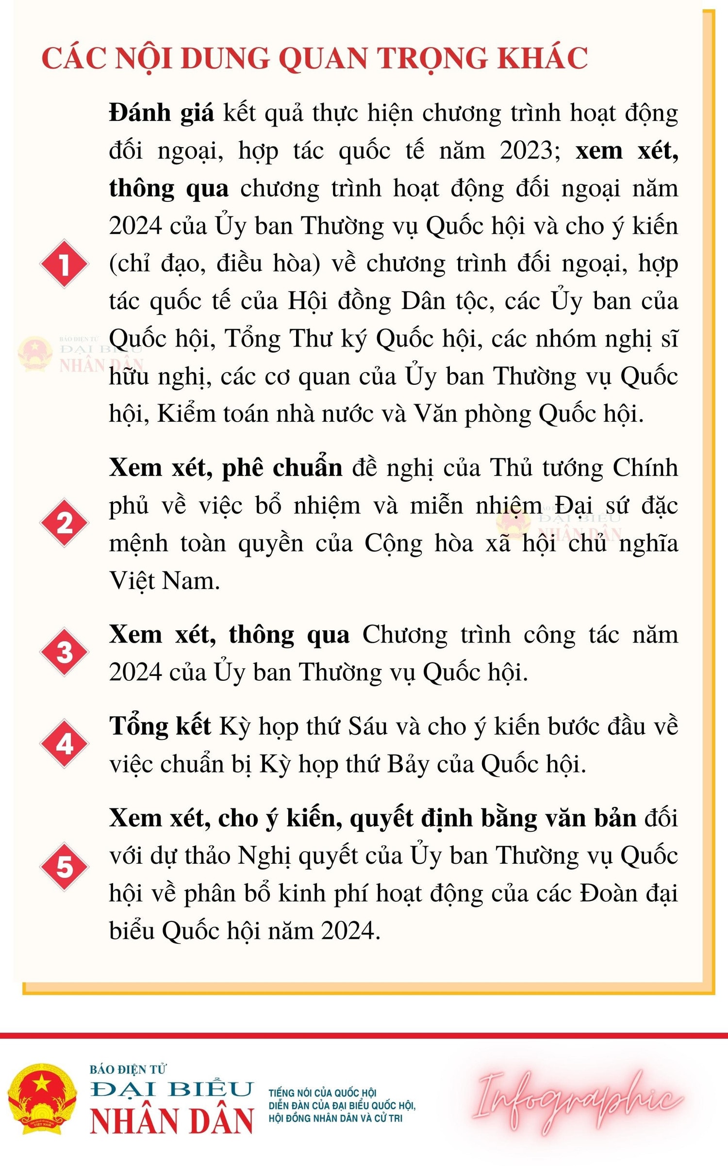 Dự kiến Chương trình Phiên họp thứ 28 của Ủy ban Thường vụ Quốc hội -0