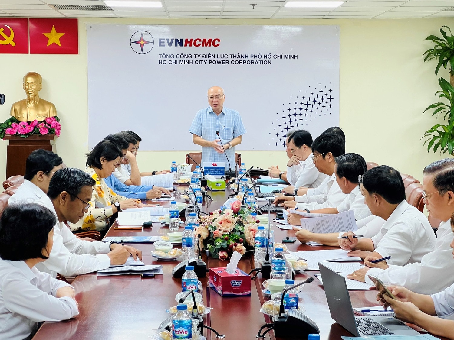 TP. Hồ Chí Minh: Ban Tuyên giáo Thành ủy khảo sát hoạt động công tác tuyên giáo tại EVNHCMC -0