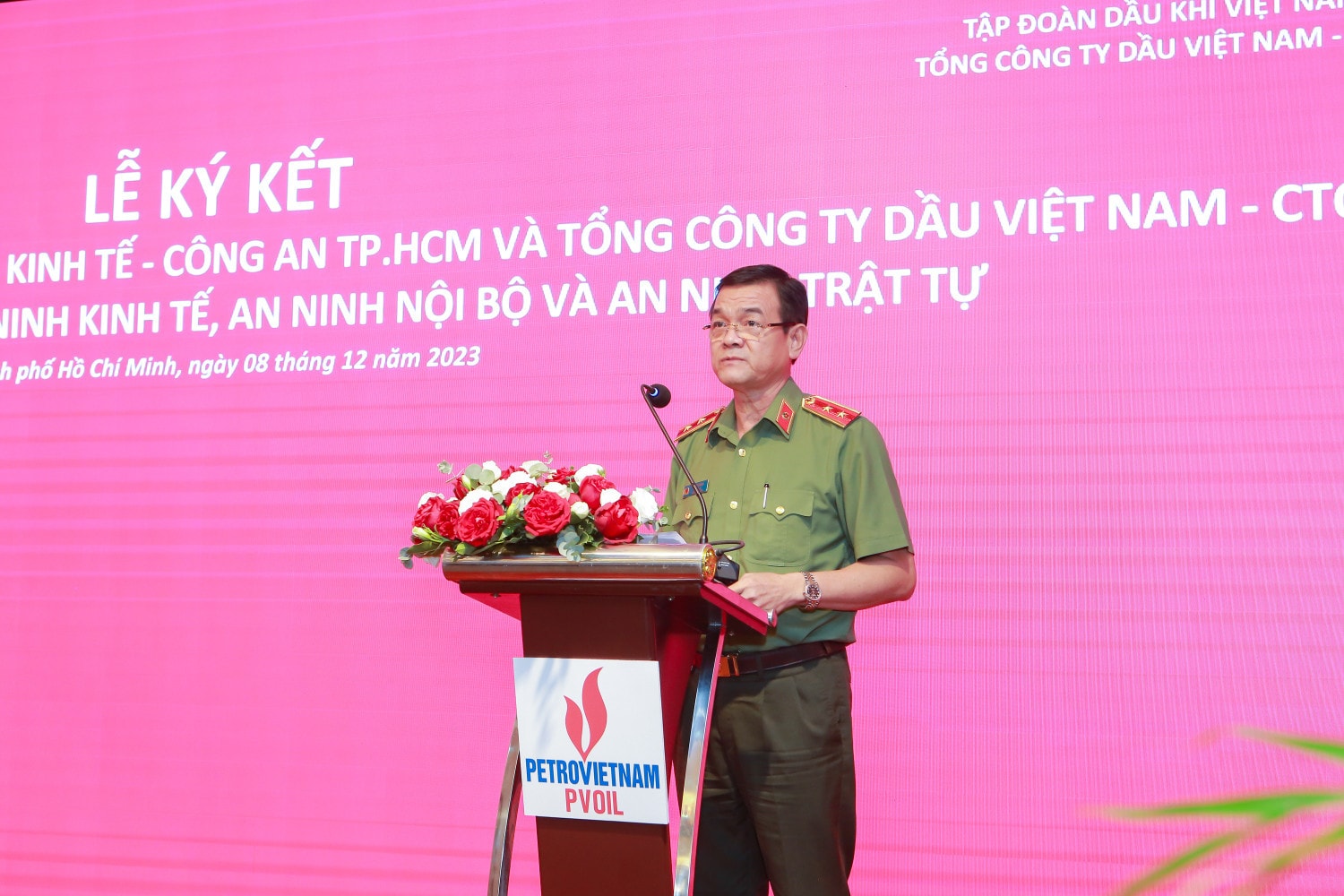 PVOIL và Công an TP.HCM tăng cường phối hợp trong công tác an ninh -0