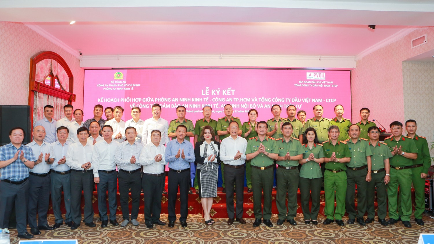 PVOIL và Công an TP.HCM tăng cường phối hợp trong công tác an ninh -0