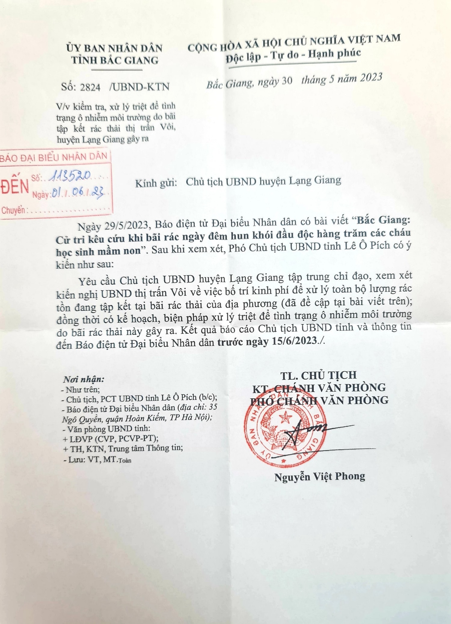 Bắt đầu di dời bãi rác ngày đêm hun khói đầu độc hàng trăm học sinh mầm non -0