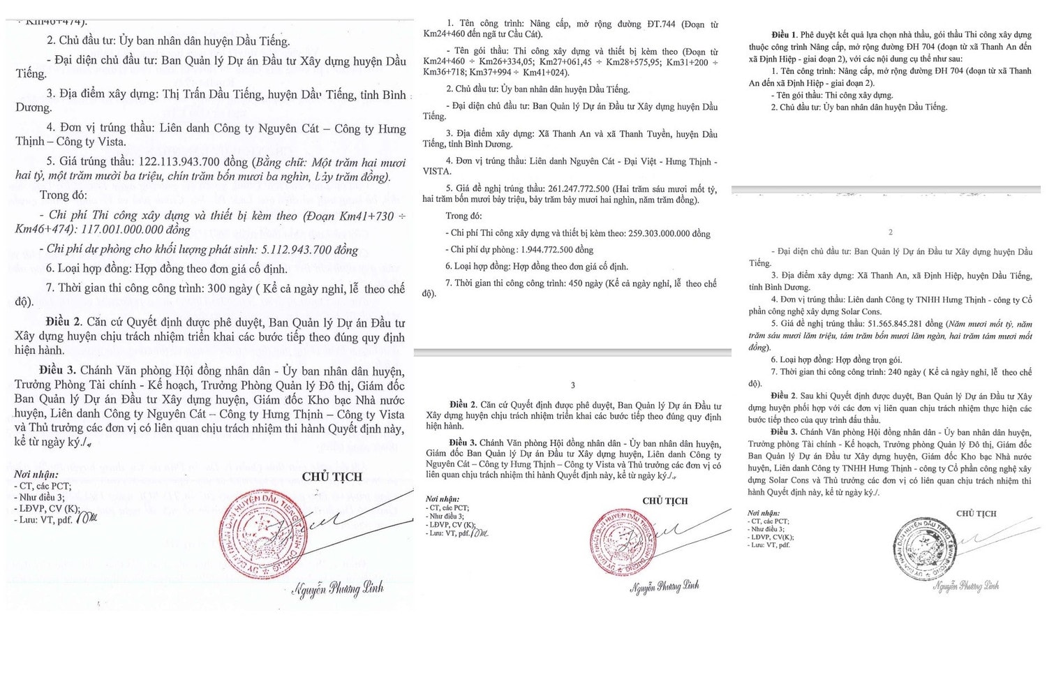 Bình Dương: Công ty TNHH Hưng Thịnh chỉ có “vài” lao động vẫn trúng hàng loạt gói thầu đầu tư công tại huyện Dầu Tiếng -0