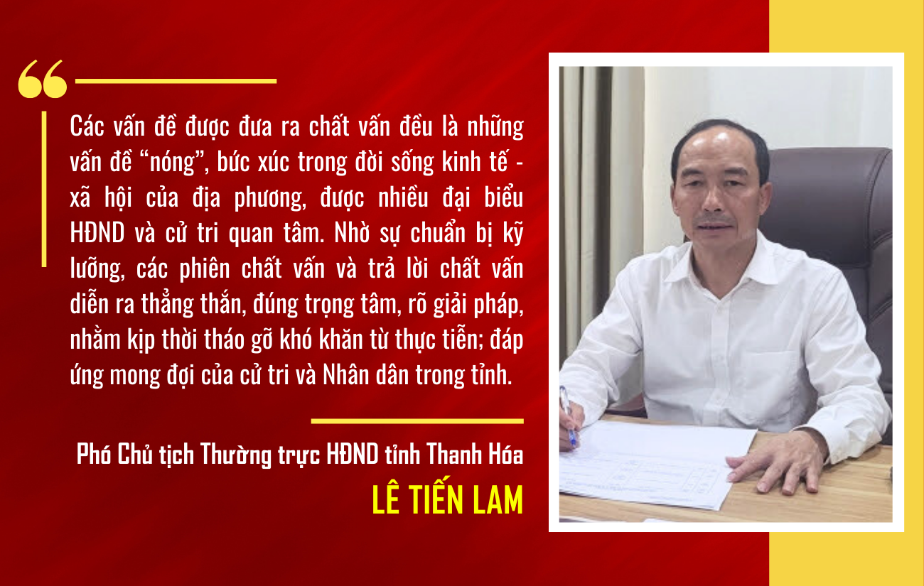 Hoạt động HĐND tỉnh Thanh Hóa năm 2023: Dấu ấn đổi mới, “gần dân, sát thực tế” -0