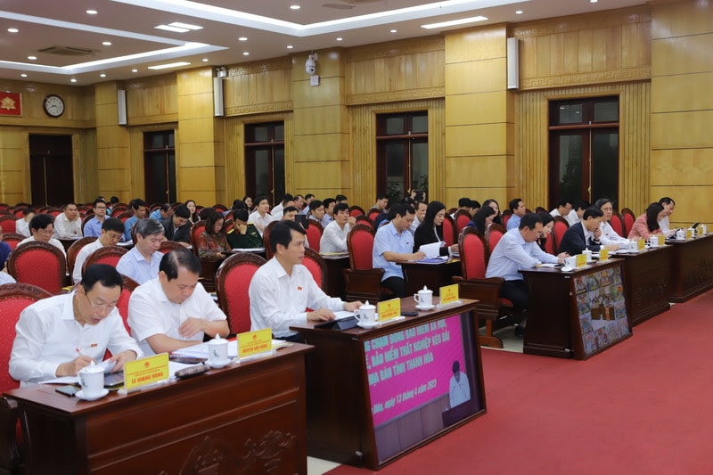 Hoạt động HĐND tỉnh Thanh Hóa năm 2023: Dấu ấn đổi mới, “gần dân, sát thực tế” -0