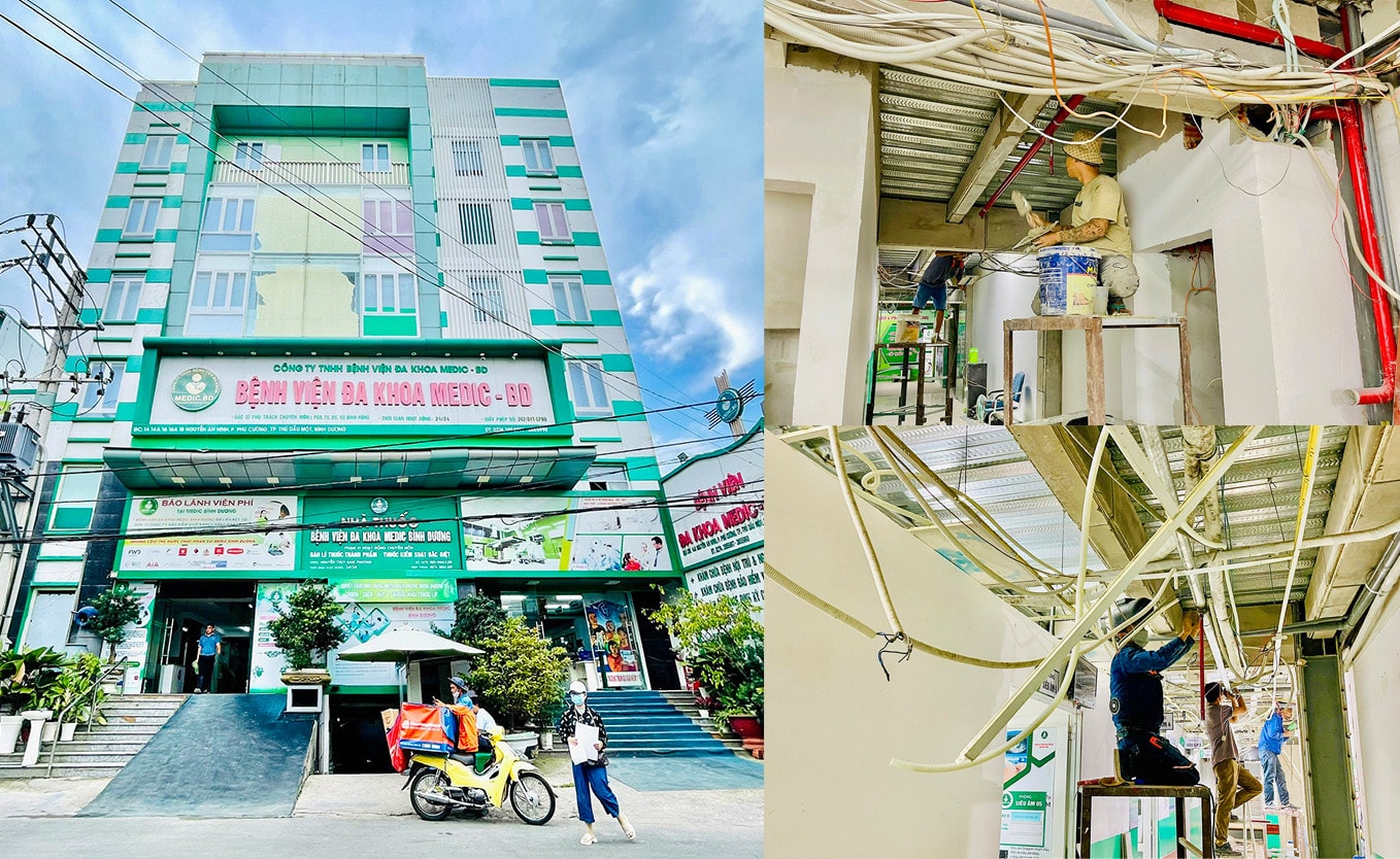 Bệnh viện đa khoa Medic Bình Dương không đảm bảo an toàn PCCC, vẫn rầm rộ khám chữa bệnh -0