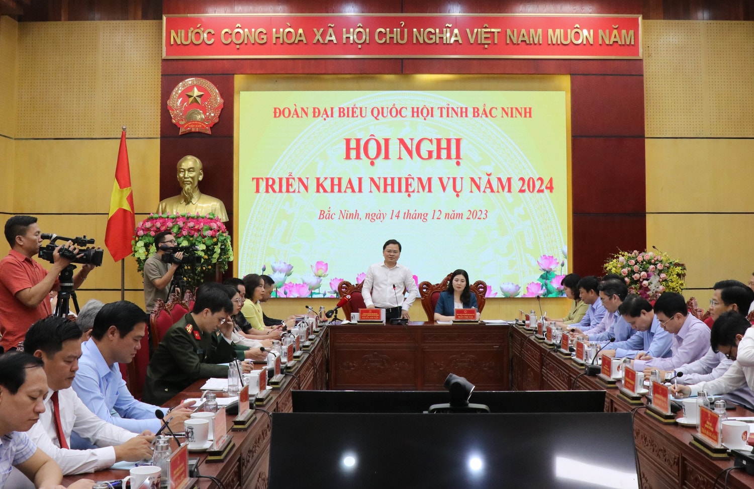 Đoàn Đại biểu Quốc hội tỉnh Bắc Ninh triển khai nhiệm vụ năm 2024 -0