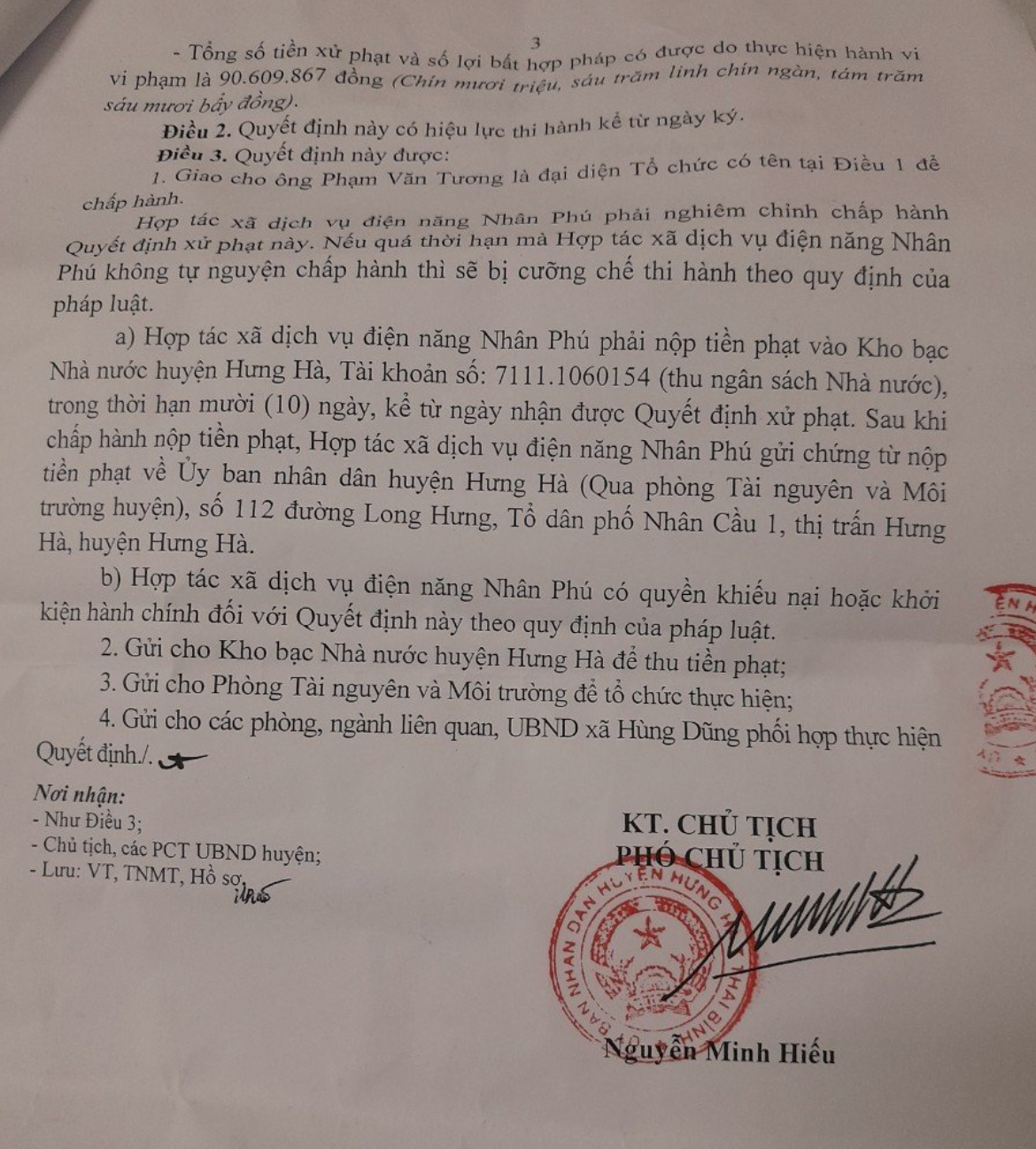 Hợp tác xã duy nhất chưa bàn giao lưới điện ở Thái Bình: Chủ tịch HĐND tỉnh Thái Bình đề nghị tập trung giải quyết -1