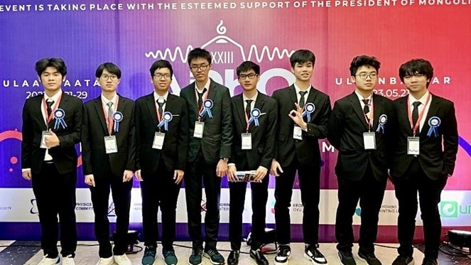 Năm 2023, Việt Nam bội thu huy chương Olympic và Khoa học kỹ thuật quốc tế -0