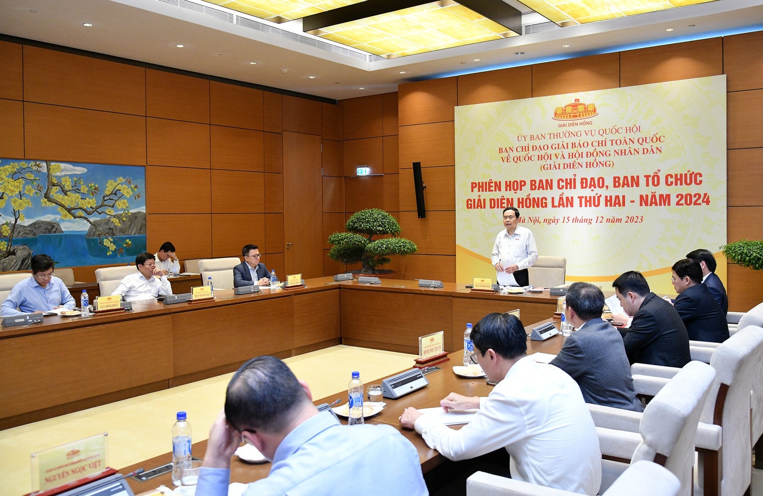 Phó Chủ tịch Thường trực Quốc hội Trần Thanh Mẫn chủ trì họp Ban Chỉ đạo, Ban Tổ chức Giải Diên Hồng lần thứ Hai -0
