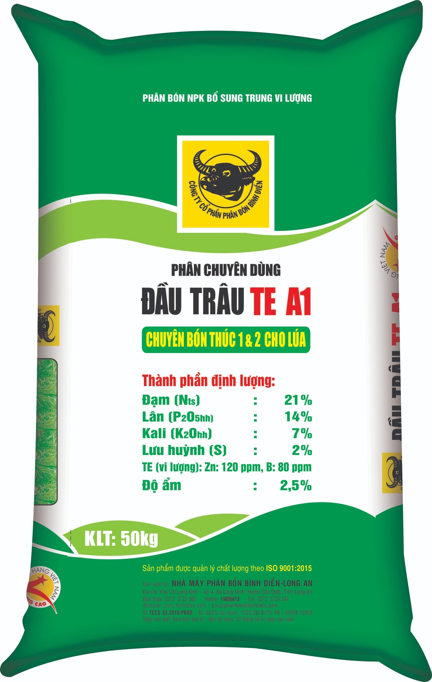 Phân bón Đầu Trâu tạo điều kiện thuận lợi để lúa phát triển khoẻ -0