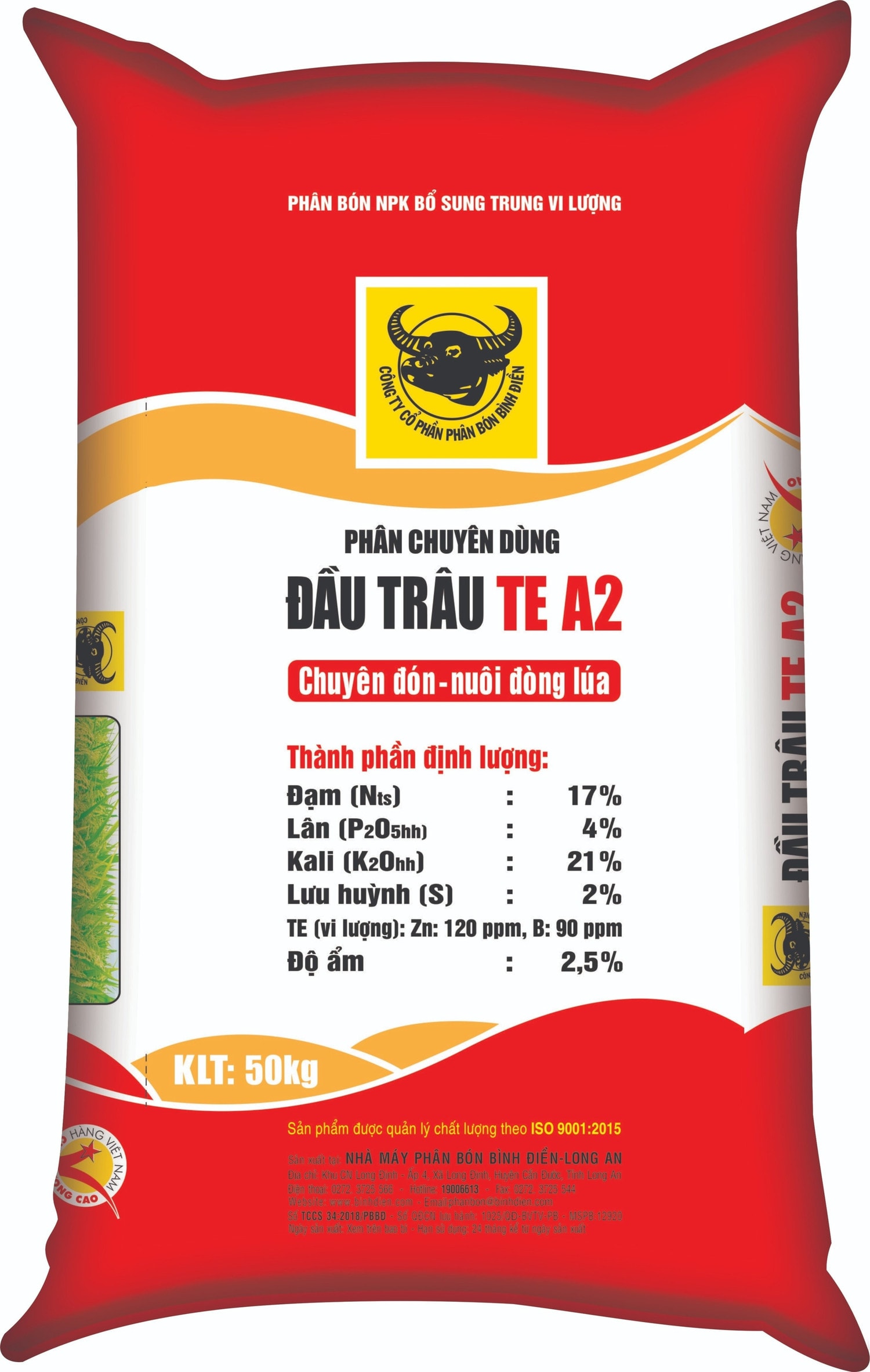 Phân bón Đầu Trâu tạo điều kiện thuận lợi để lúa phát triển khoẻ -0