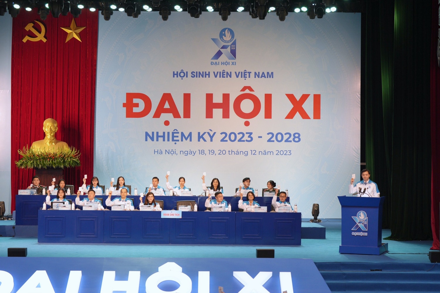 Khai mạc Đại hội đại biểu toàn quốc Hội Sinh viên Việt Nam lần thứ XI, nhiệm kỳ 2023 - 2028 -0