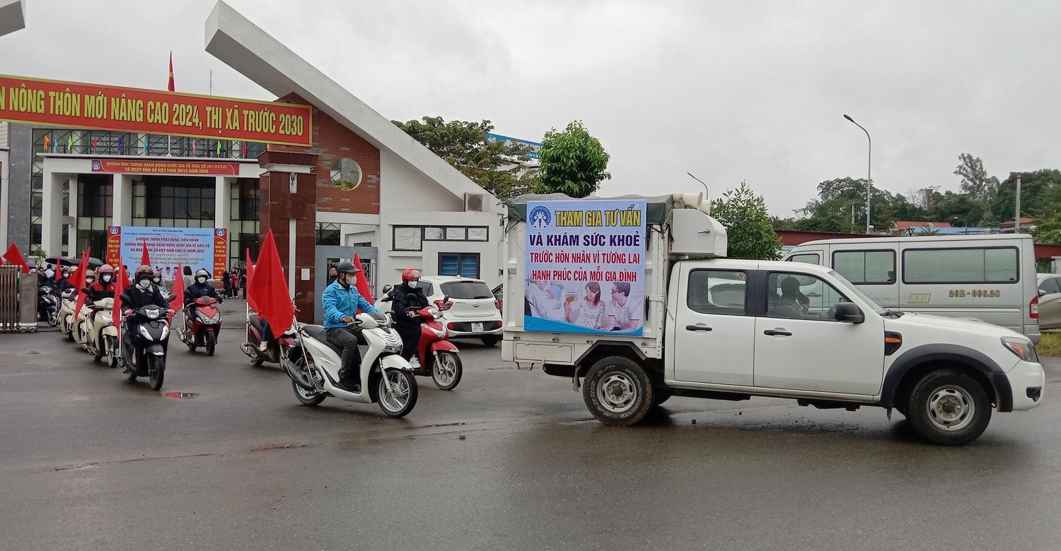 Thái Nguyên: Hưởng ứng Tháng hành động Quốc gia về dân số -0