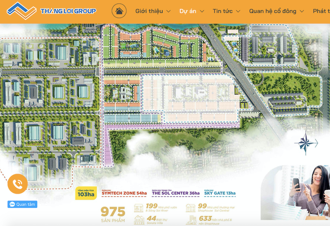 Long An: Sở Xây dựng đề nghị xử lý hành vi phân lô, bán nền trái phép tại dự án The Sol City