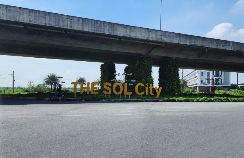 Long An: Sở Xây dựng đề nghị xử lý hành vi phân lô, bán nền trái phép tại dự án The Sol City