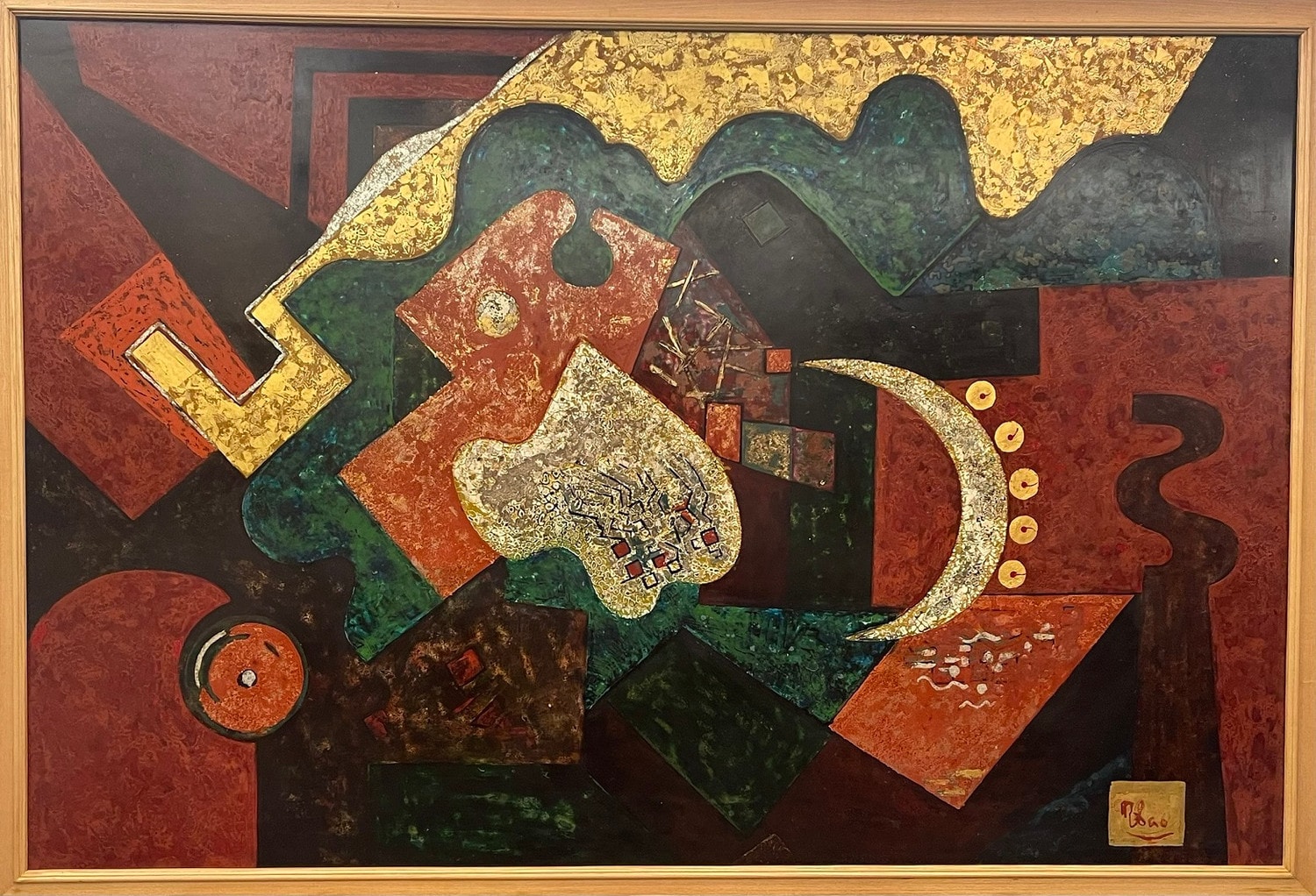 Triển lãm tranh sơn mài của Tạ Quang Bạo -0