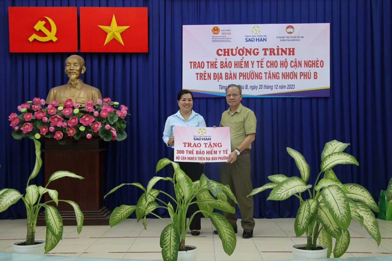 TP. Hồ Chí Minh: Bệnh viện Thẩm mỹ Sao Hàn đồng hành chăm lo sức khỏe cho người nghèo -0