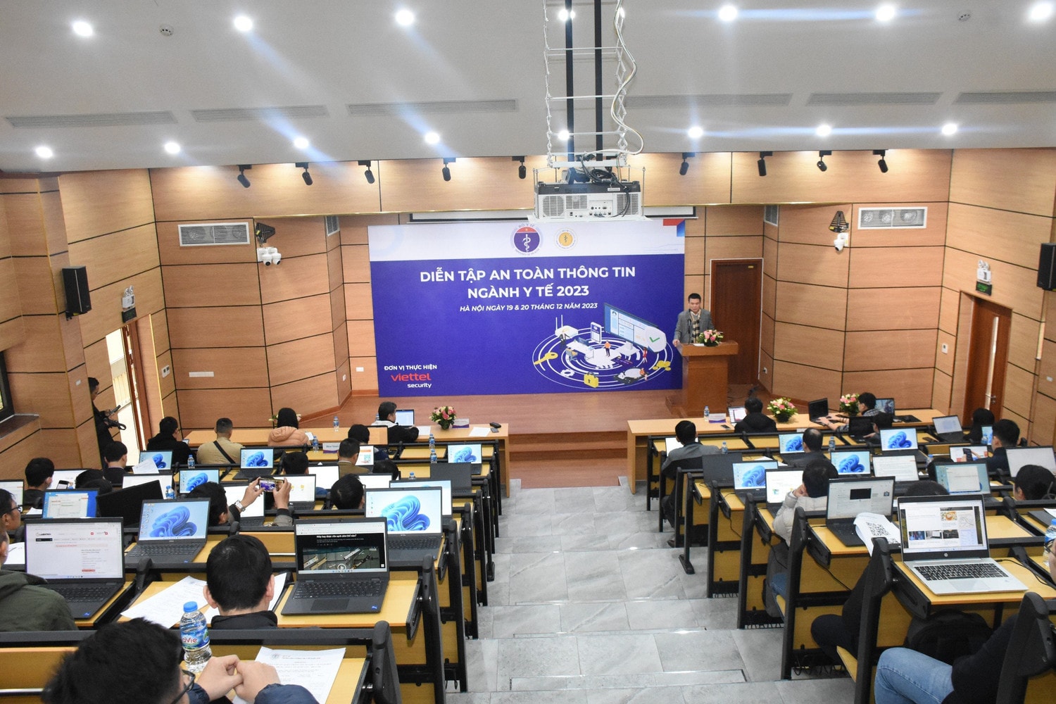 Bộ Y tế diễn tập an toàn thông tin ngành y tế -0