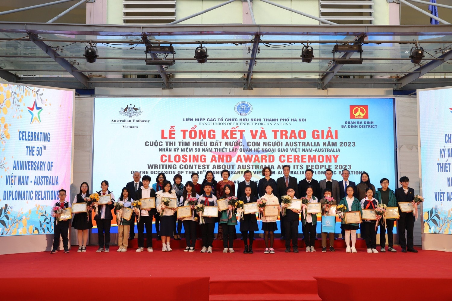 Hà Nội: Học sinh sôi nổi tham gia Cuộc thi tìm hiểu đất nước, con người Australia -0