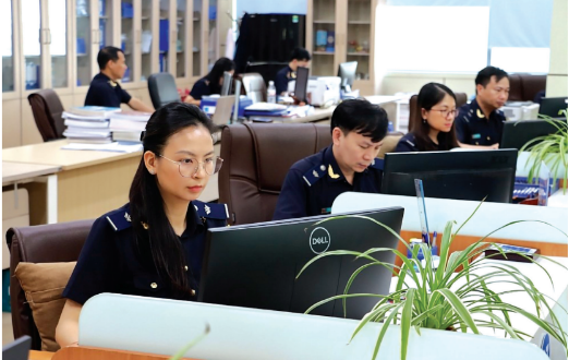 Tổng cục Hải quan đang khẩn trương xây dựng hệ thống công nghệ thông tin thực hiện hải quan số. Ảnh: Hà Thái