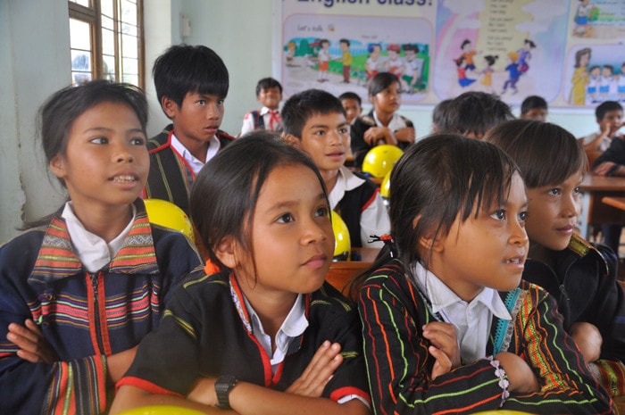 Bảo đảm điều kiện học tập cho học sinh vùng đồng bào dân tộc thiểu số và miền núi. Nguồn: baochinhphu.vn