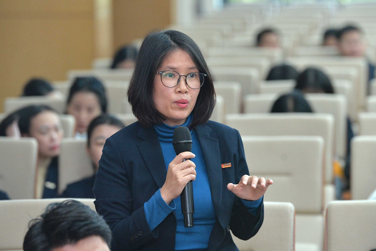 Đảng ủy, Lãnh đạo Báo Đại biểu Nhân dân đối thoại với cán bộ, viên chức và người lao động -2
