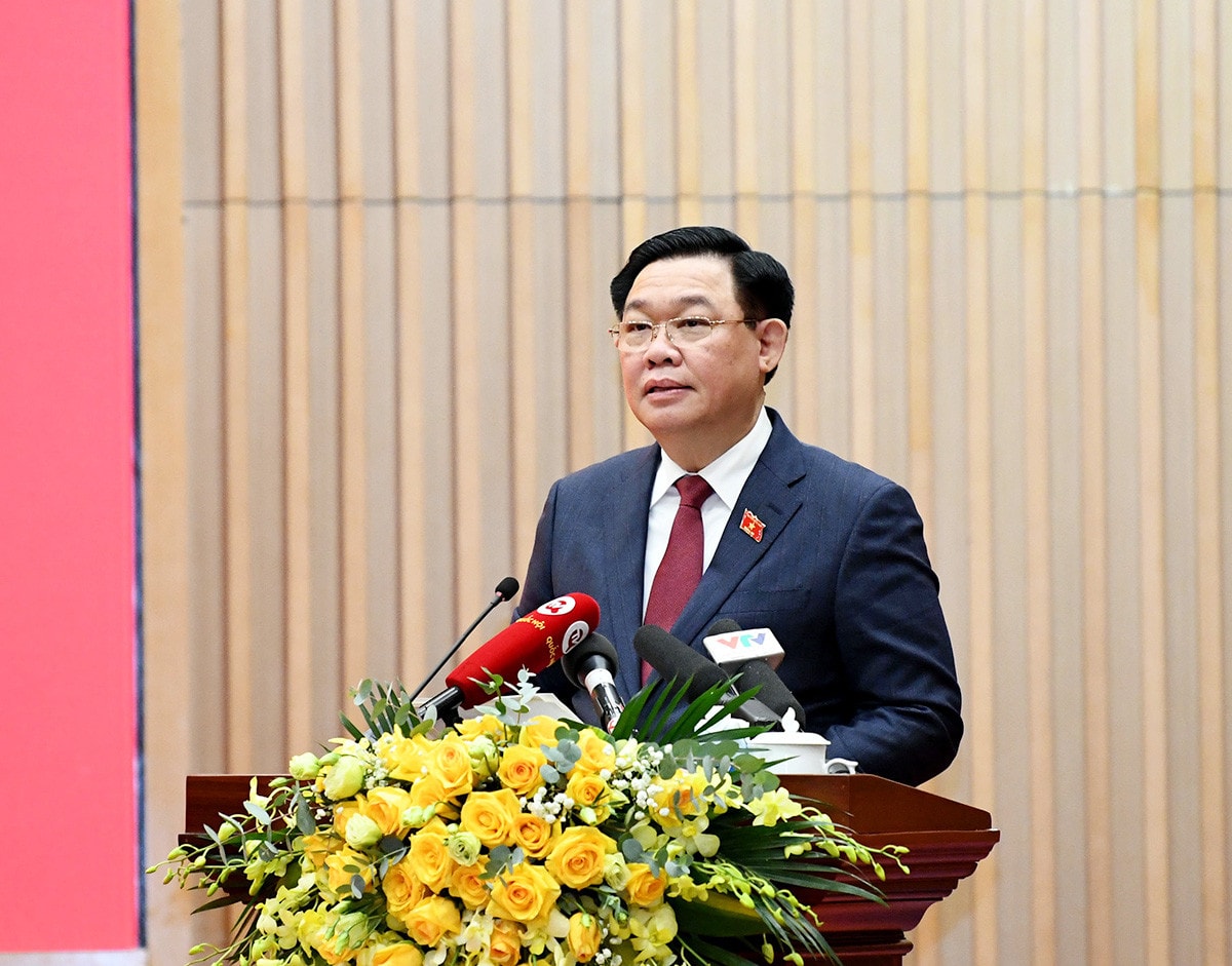 Chủ tịch Quốc hội Vương Đình Huệ: Tiếp tục hoàn thiện thể chế để Viện kiểm sát thực hiện tốt chức năng thực hành quyền công tố -5