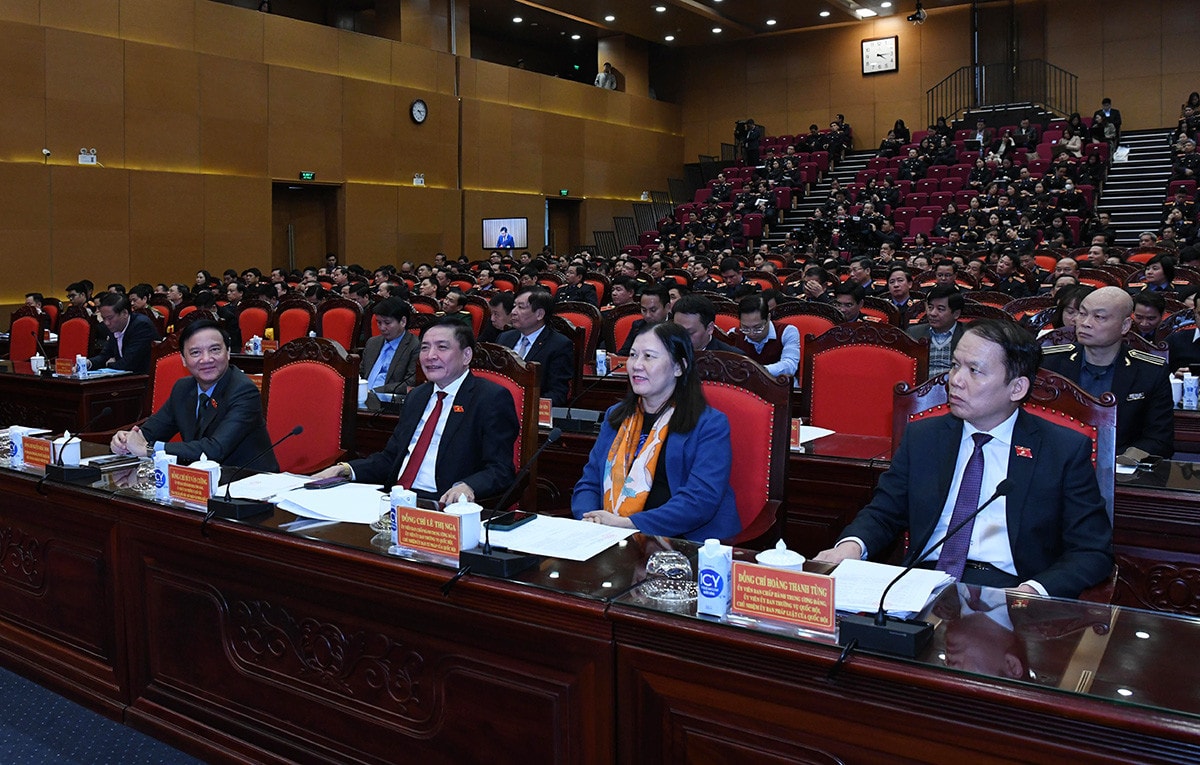 Chủ tịch Quốc hội Vương Đình Huệ: Tiếp tục hoàn thiện thể chế để Viện kiểm sát thực hiện tốt chức năng thực hành quyền công tố -3