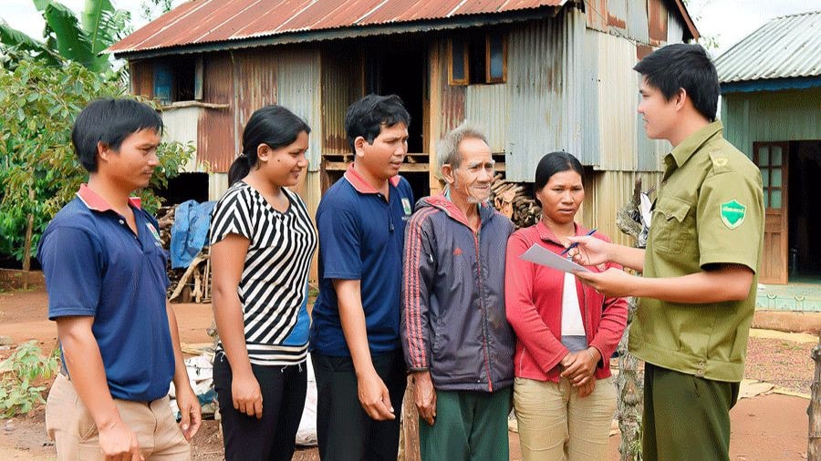 Đưa pháp luật tới đồng bào thiểu số. Nguồn: baophapluat.vn