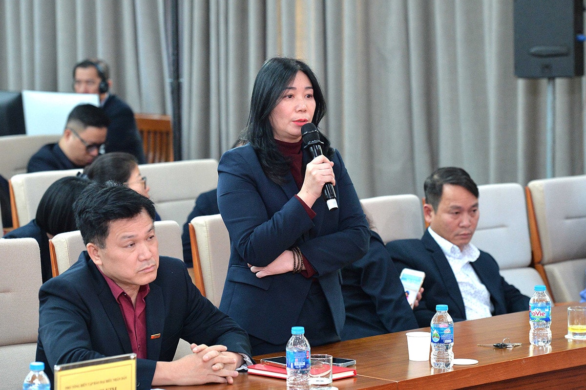 Đảng ủy, Lãnh đạo Báo Đại biểu Nhân dân đối thoại với cán bộ, viên chức và người lao động -2