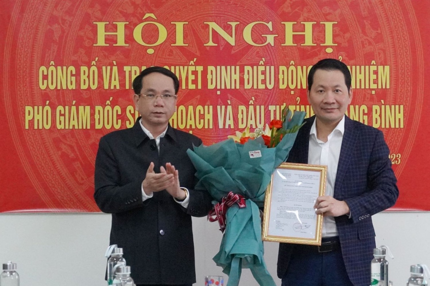 Quảng Bình: Trao quyết định bổ nhiệm các Phó Giám đốc sở -0