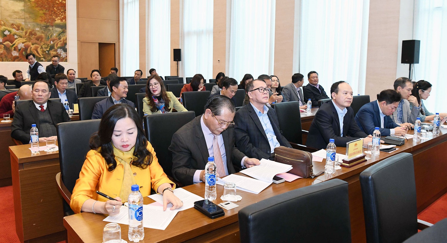 Chủ tịch Quốc hội Vương Đình Huệ: Tập trung hoàn thiện khung khổ pháp lý để phát huy mạnh mẽ vai trò của báo chí cách mạng -0