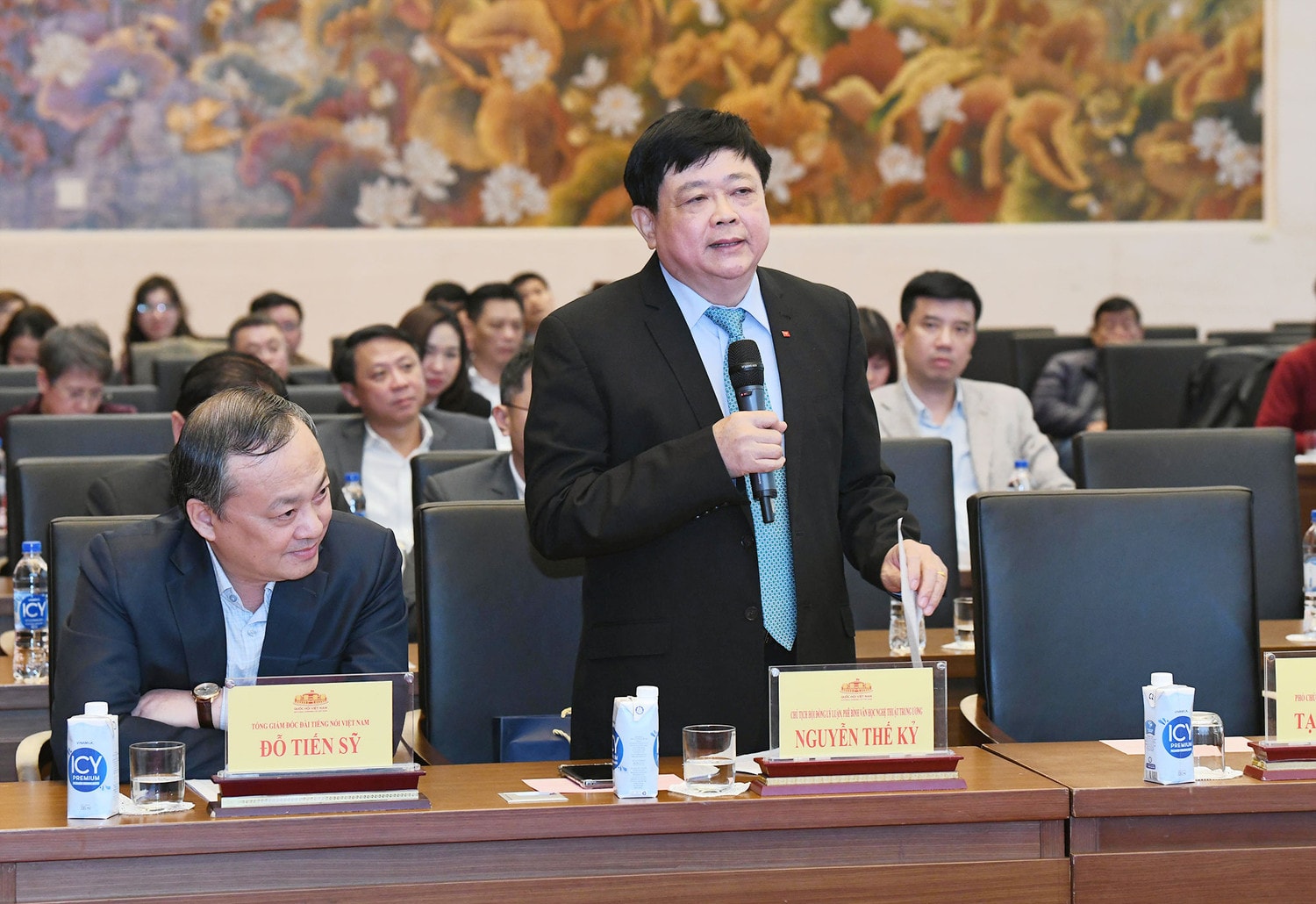 Chủ tịch Quốc hội Vương Đình Huệ: Tập trung hoàn thiện khung khổ pháp lý để phát huy mạnh mẽ vai trò của báo chí cách mạng -0