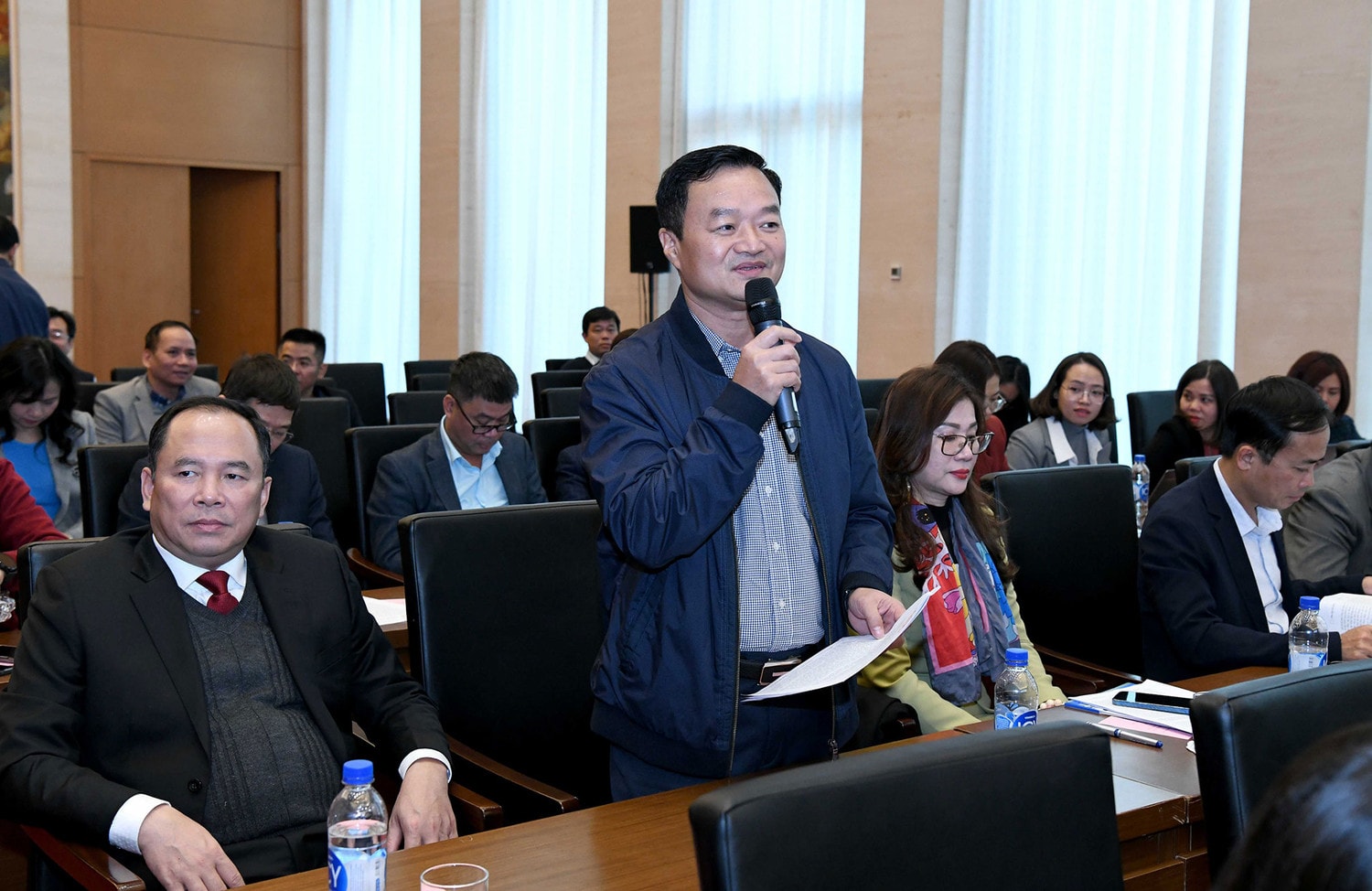 Chủ tịch Quốc hội Vương Đình Huệ: Tập trung hoàn thiện khung khổ pháp lý để phát huy mạnh mẽ vai trò của báo chí cách mạng -0