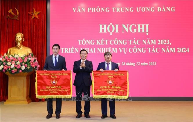Văn phòng Trung ương Đảng triển khai nhiệm vụ năm 2024 -0